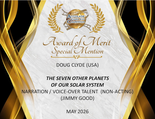 AGFC Award Merit Narration